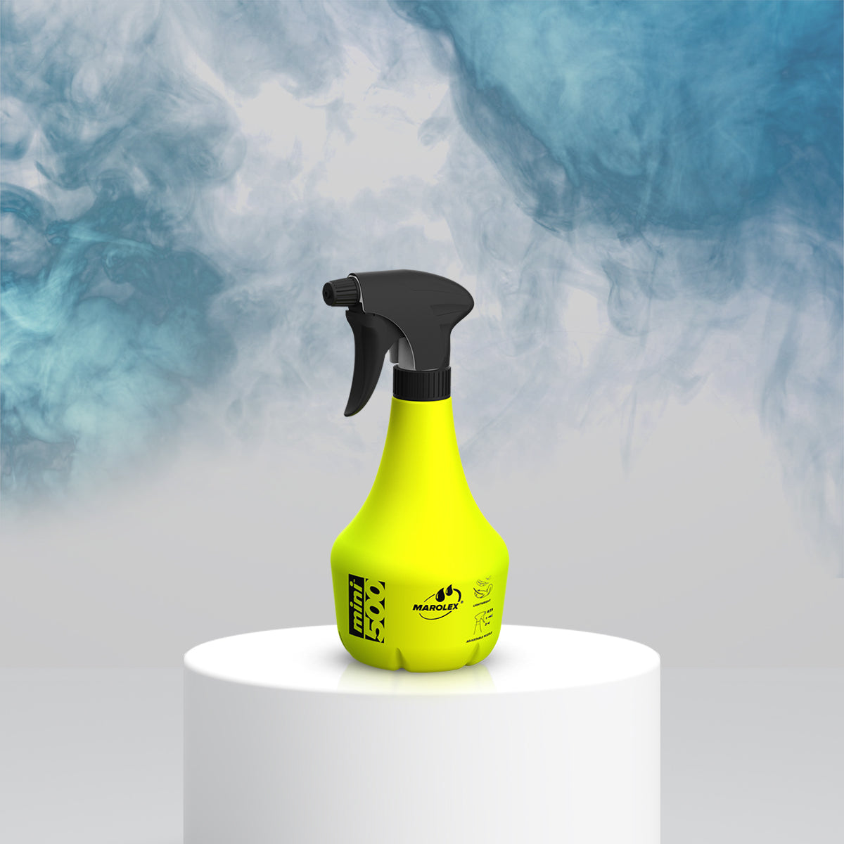 Marolex Sprayer Mini 500ml with adjustable spray angle, ideal for rinseless car washes and chemical applications