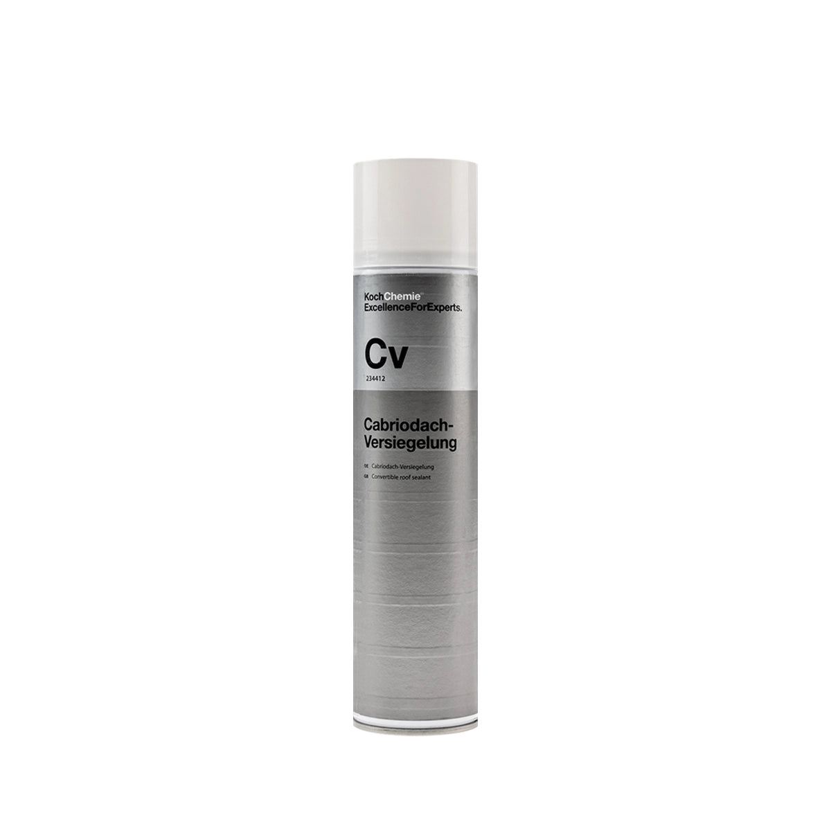Convertible roof sealant by Koch Chemie, enhances fabric color and repels water for long-lasting protection