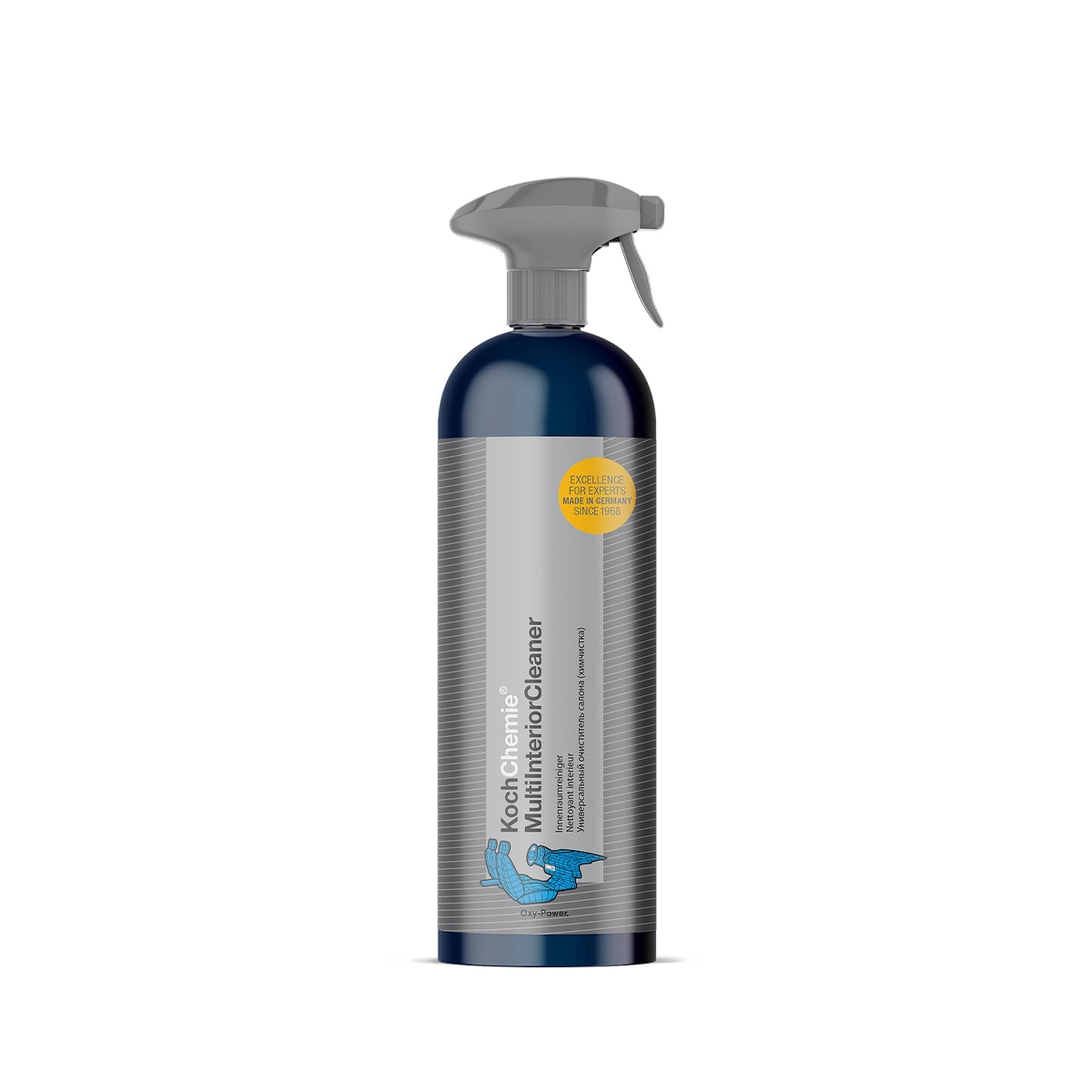 750ml Koch Chemie Multi Interior Cleaner removes dirt and leaves a fresh fragrance for vehicle interiors.