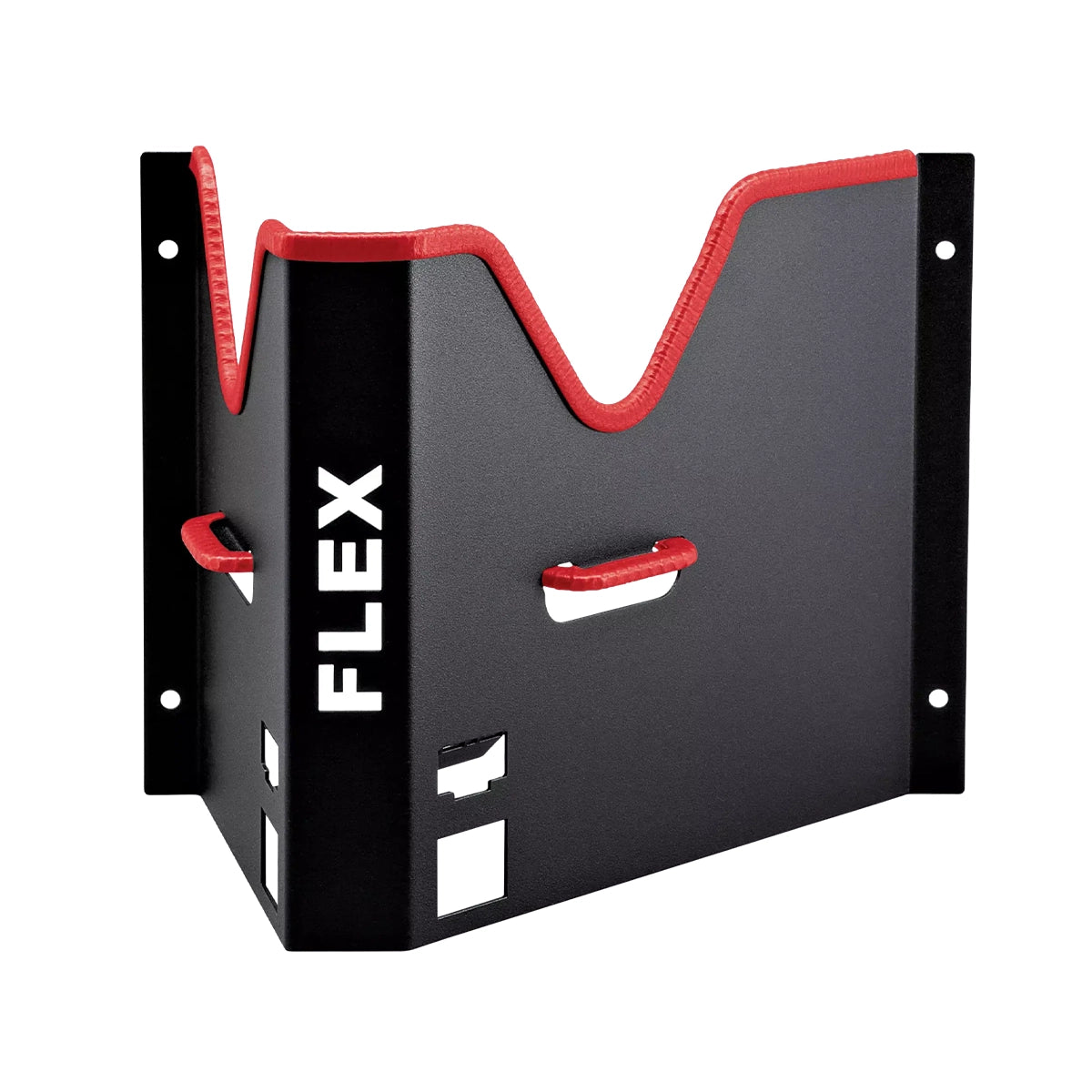 Durable Flex WHP-1 AC/DC Wall Bracket – compact, high-quality steel mount for Flex polishers, designed for an organized and professional workspace.