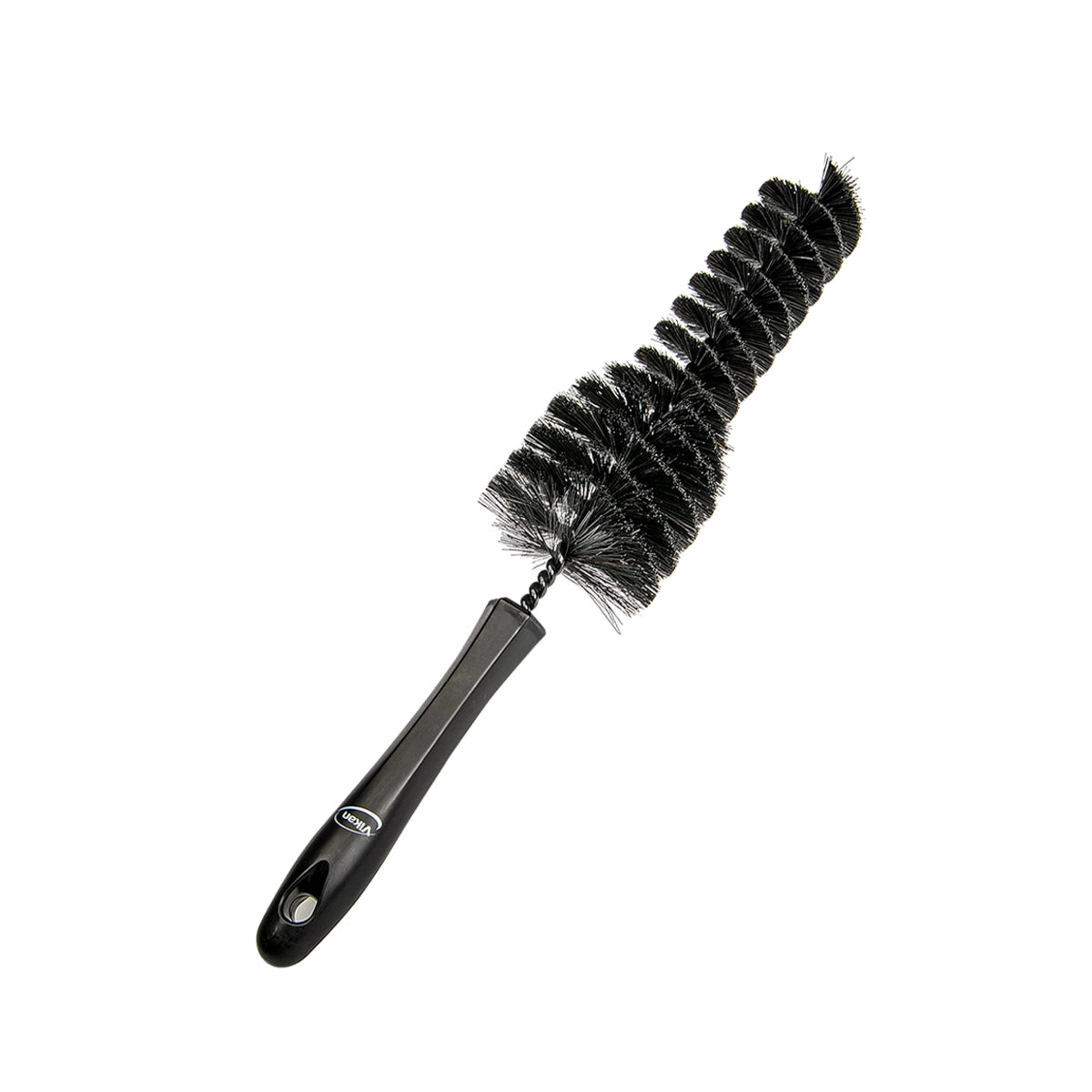 Premium rim cleaning brush by Koch Chemie featuring galvanised thread and rubberized wire for scratch-free cleaning on all rim types.