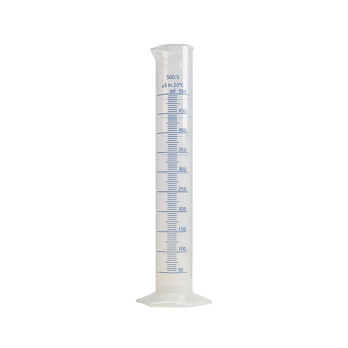 500 ml Koch Chemie Measuring Cylinder, made in Germany, designed for accurate chemical measurements in car detailing.