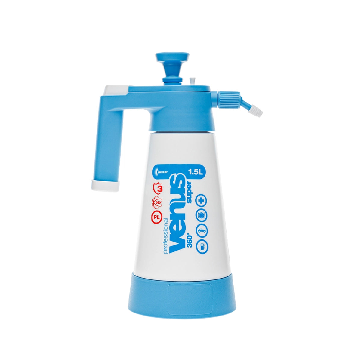 Durable Koch Chemie DPZ Venus Pro+ Super 360 pressure pump, ideal for automotive detailing and maintenance.