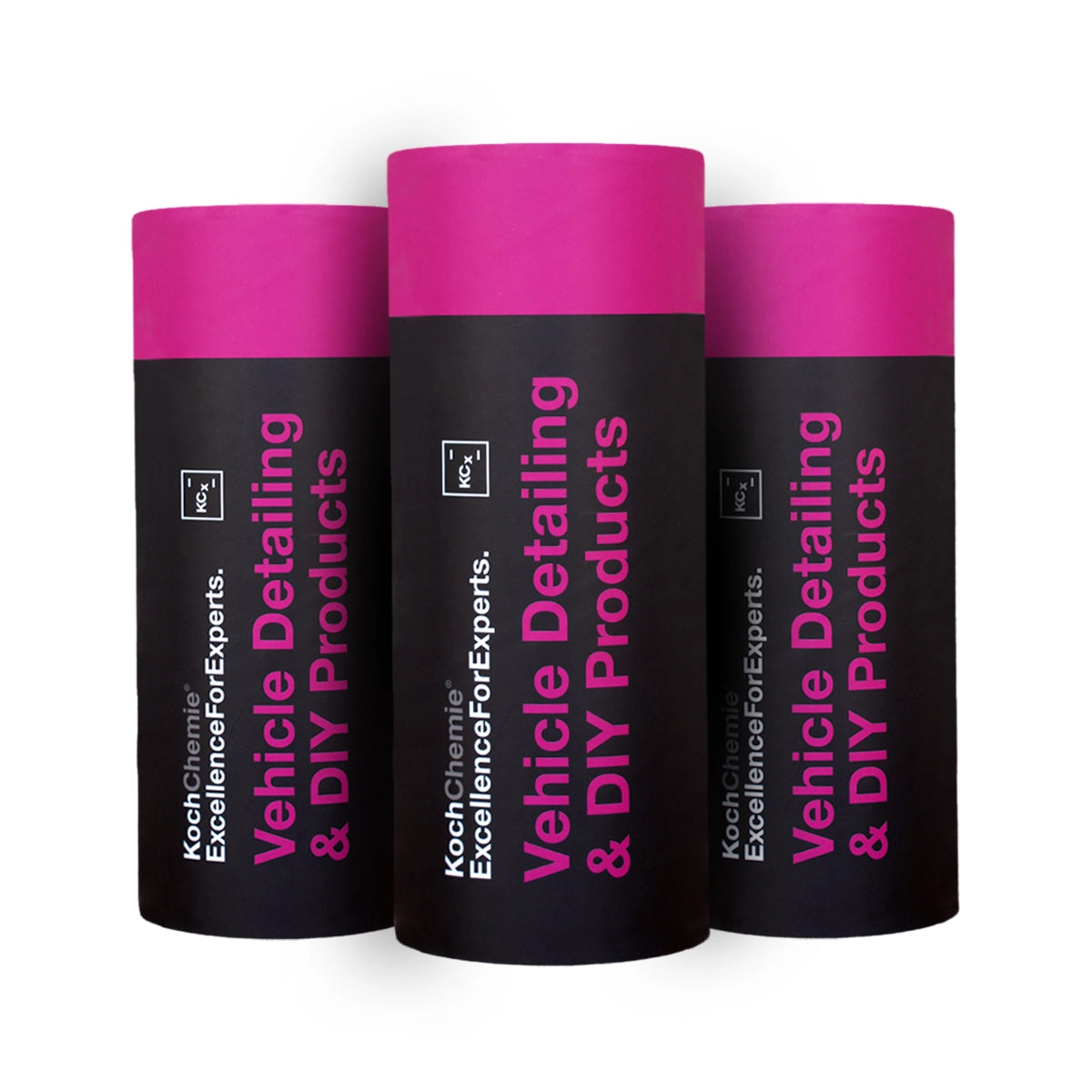 Koch Chemie Tissue Tube - 50 Pulls, designed to fit car cup holders, with luxury packaging for stylish convenience.