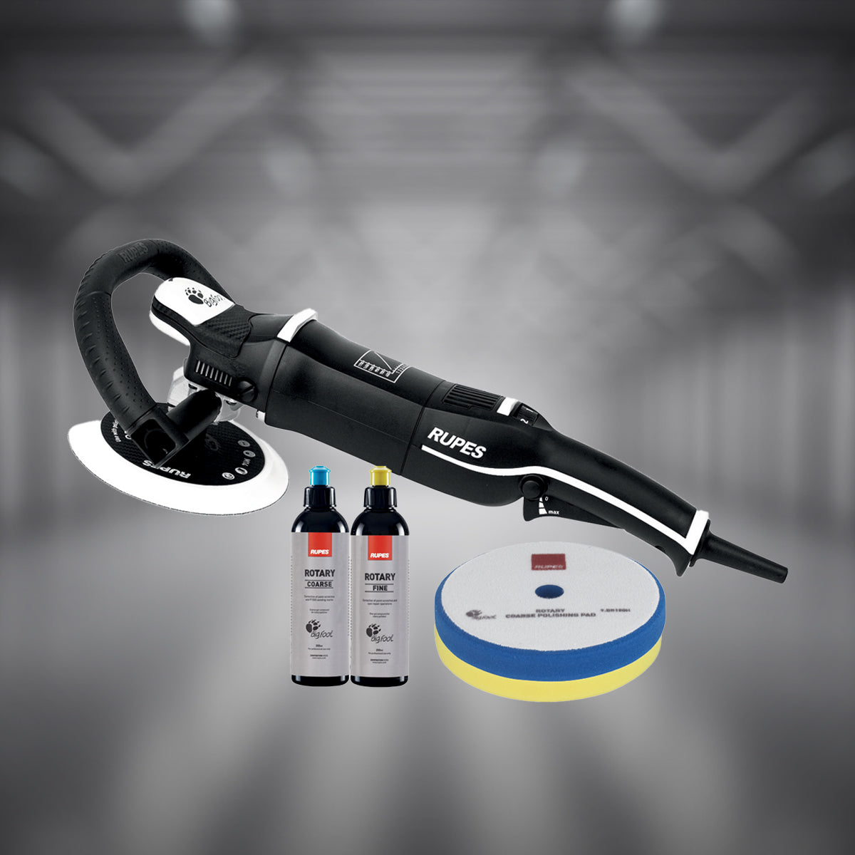 Rupes BigFoot LH19E Rotary Polisher – STN Kit