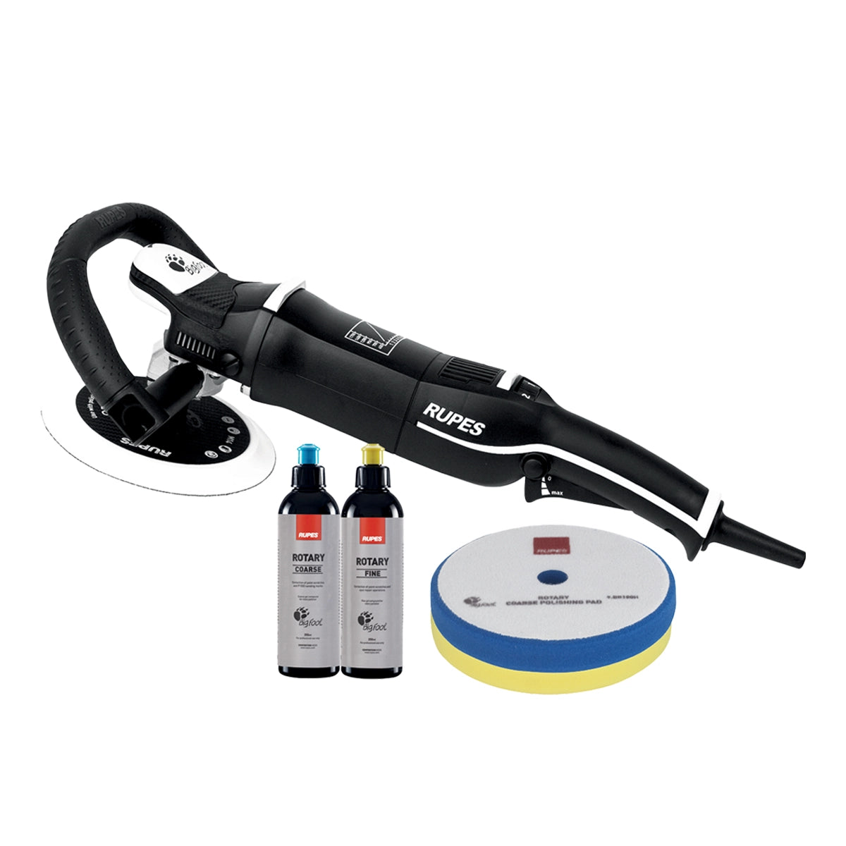 Rupes BigFoot LH19E Rotary Polisher – STN Kit