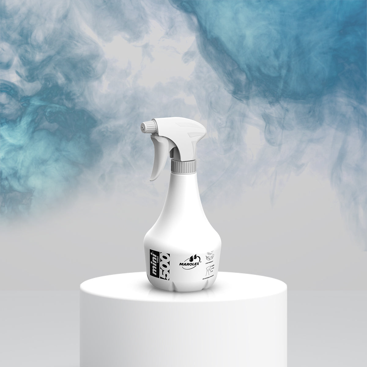 Marolex Sprayer Mini Acid Line 500ml, lightweight and compact, with Viton seals for resistance to acidic substances.