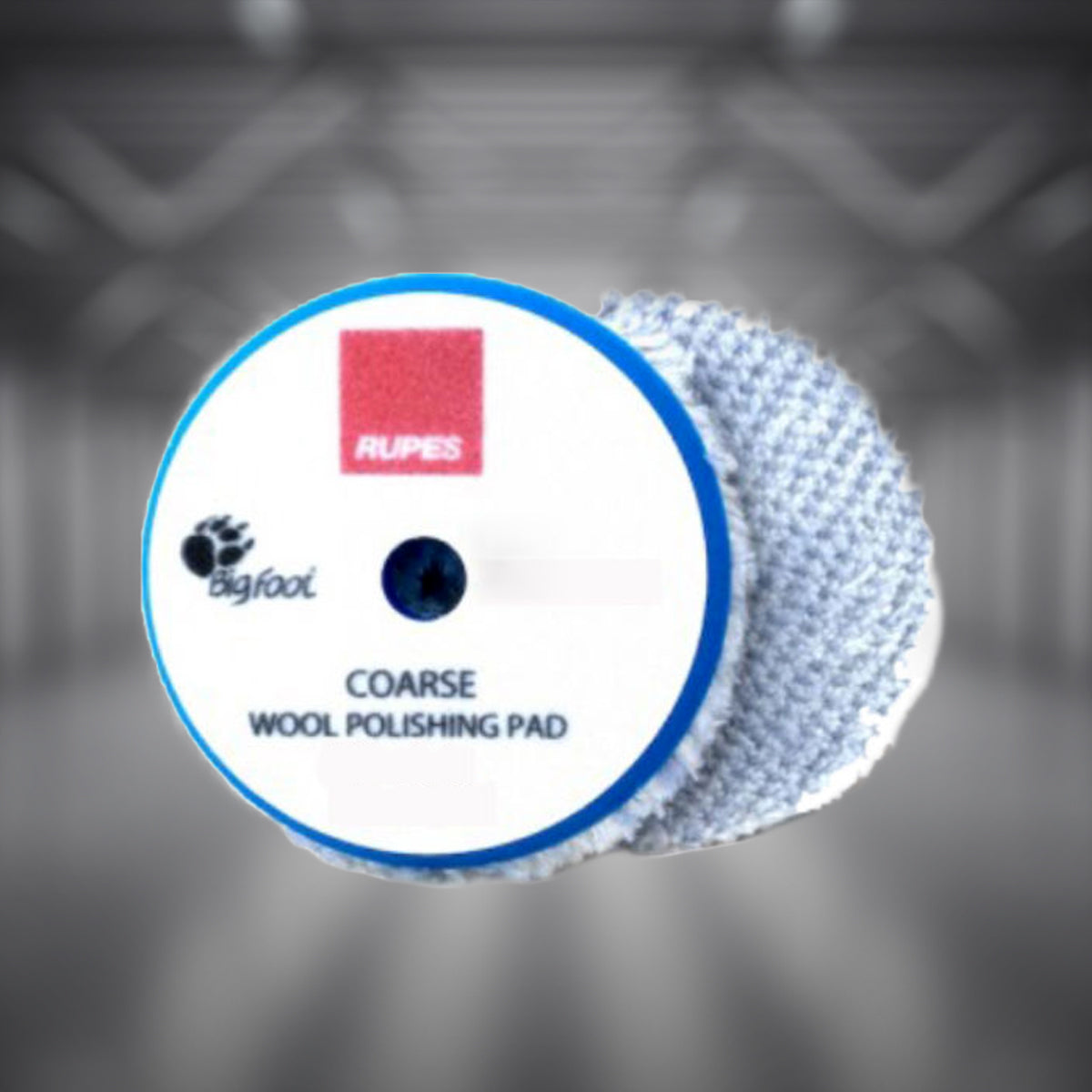 Rupes Coarse Blue Wool Compounding Pad 130/145 mm