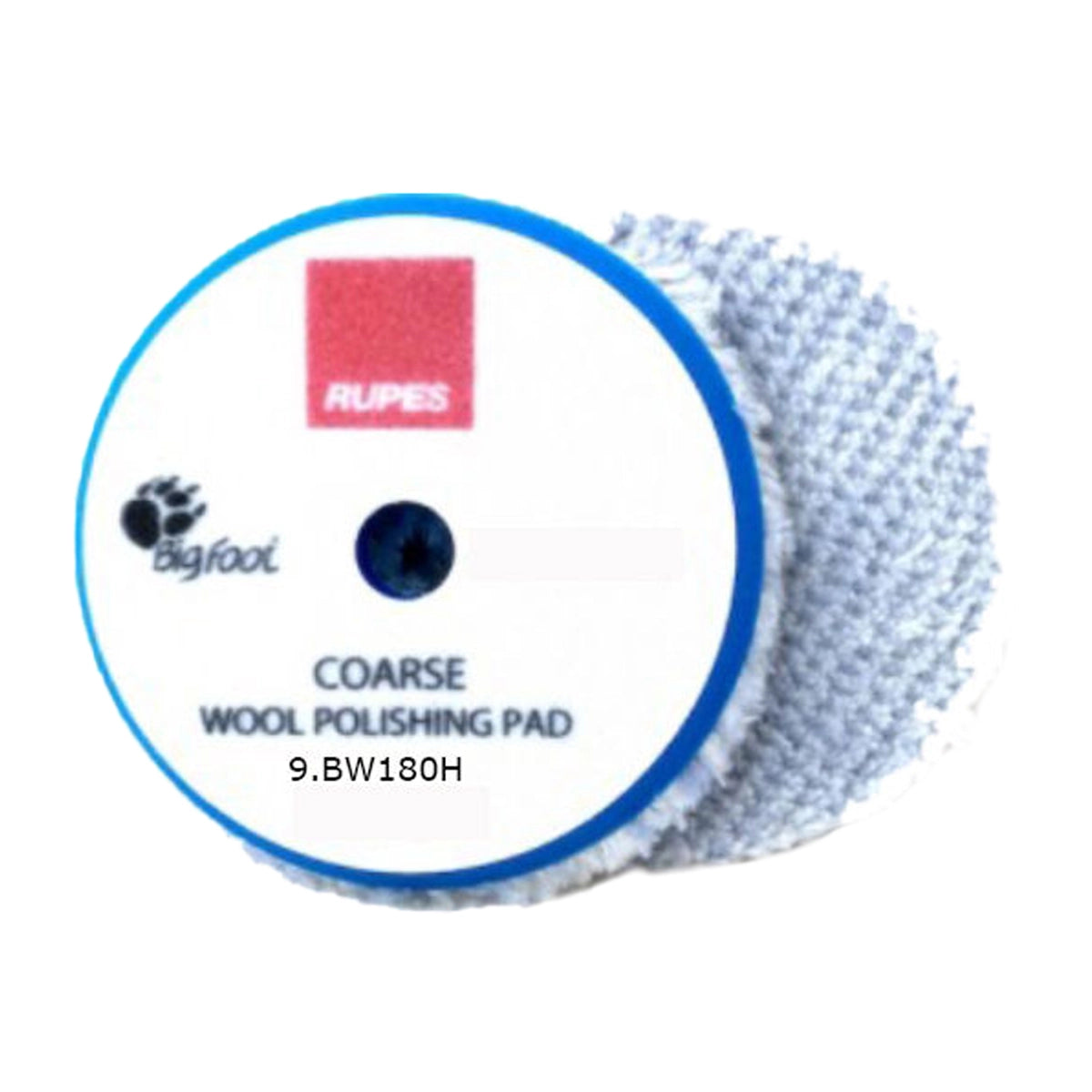 Rupes Coarse Blue Wool Cutting Pad 150/170 mm