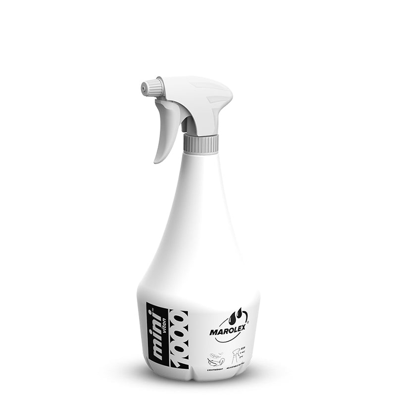 Compact Marolex Mini Sprayer Acid Line 1000ml, lightweight design with adjustable nozzle for precise or wide spraying.