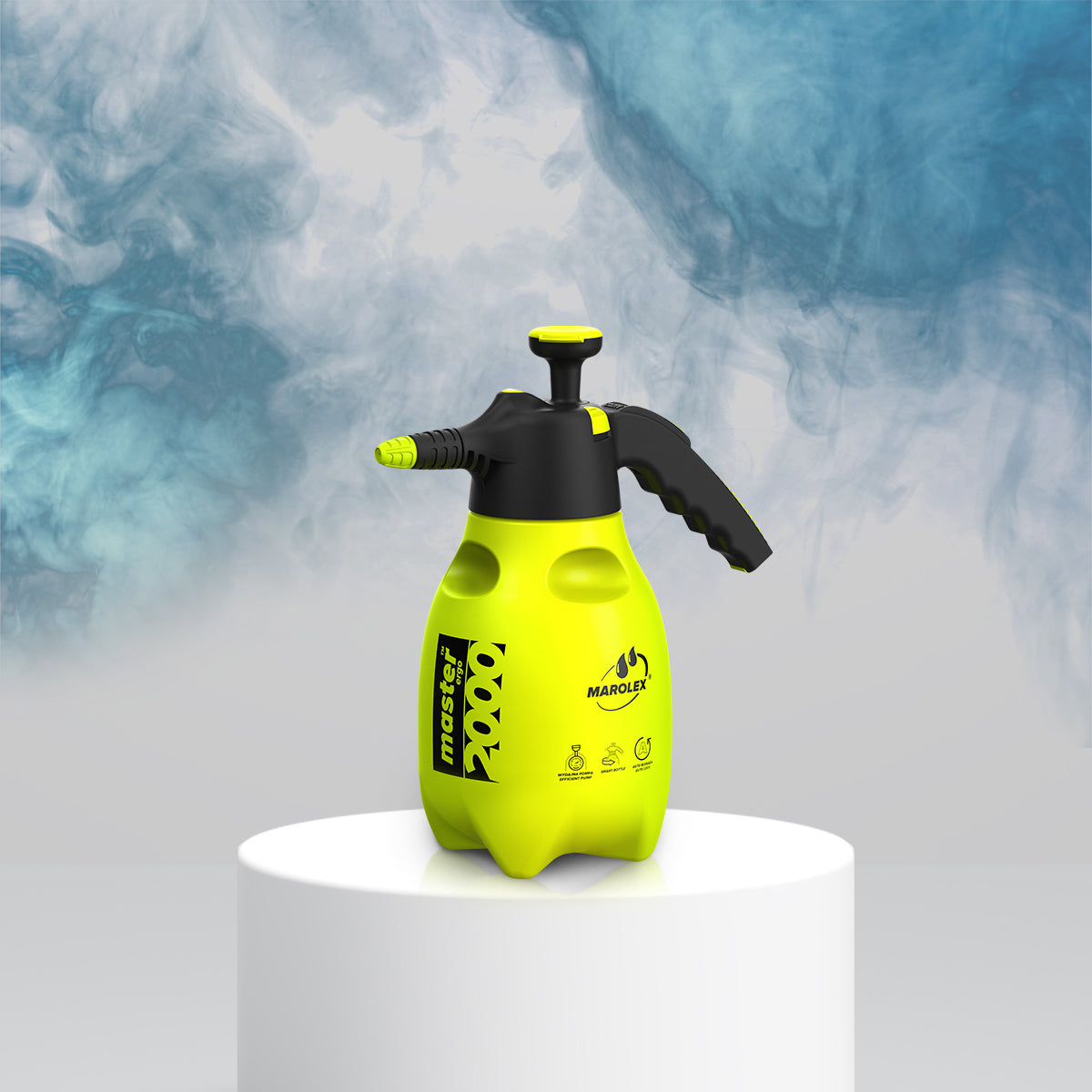 Marolex Sprayer Master Ergo 2000ml with ergonomic design for comfortable auto detailing and rinseless washes.