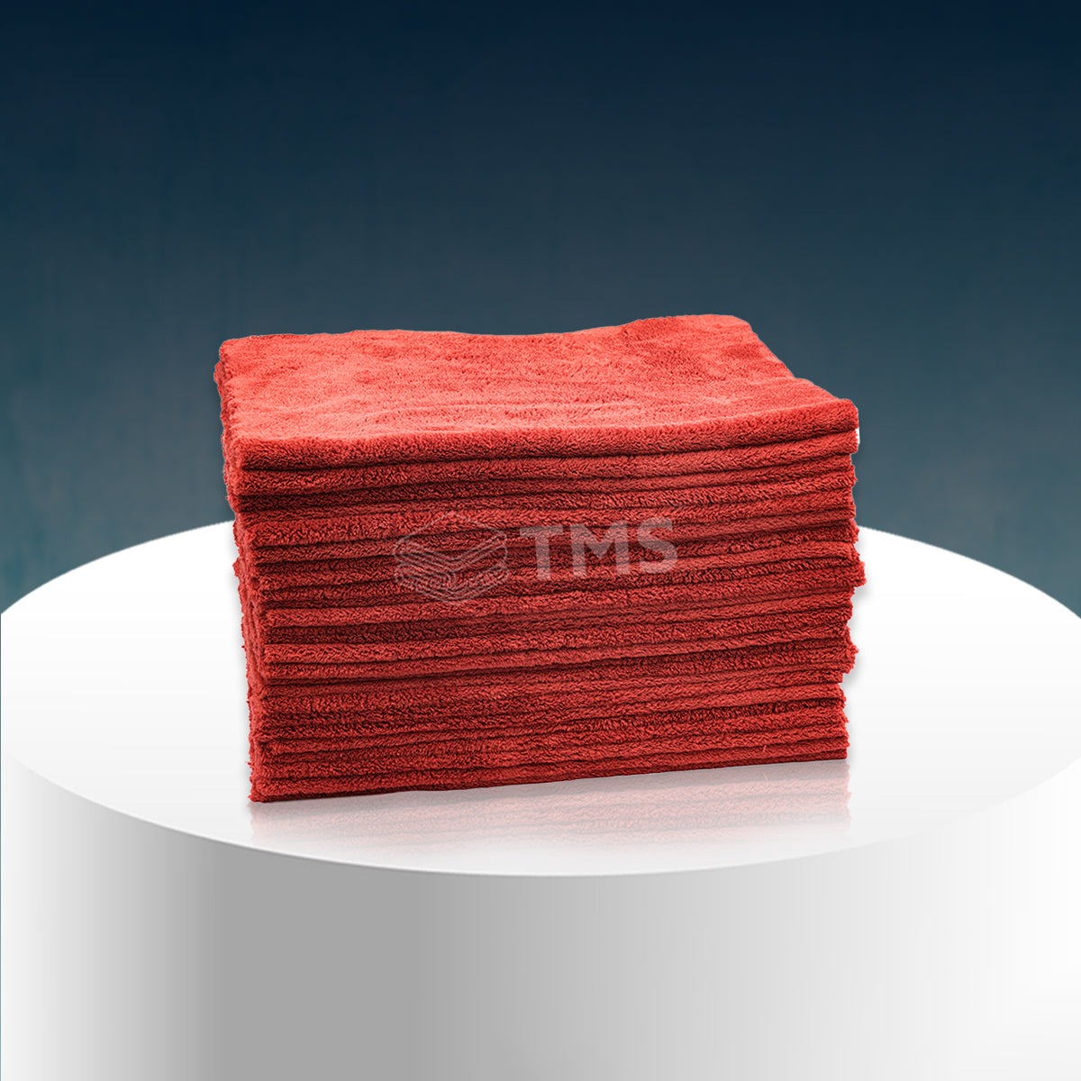 Poshlyf Drier Superb 600 GSM Red Microfiber Titaniumline 60cmx40cm