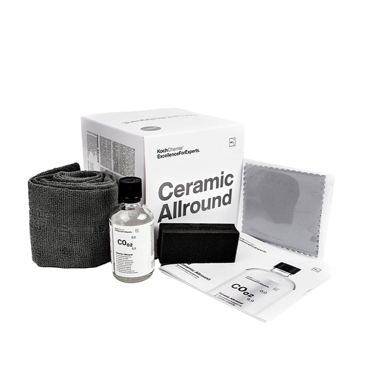 75ml Koch Chemie Ceramic Allround C0.02, offering hydrophobic properties and resistance to UV radiation and debris.