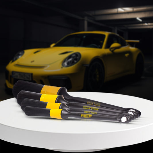 Work Stuff Detailing Brush Black Stiff