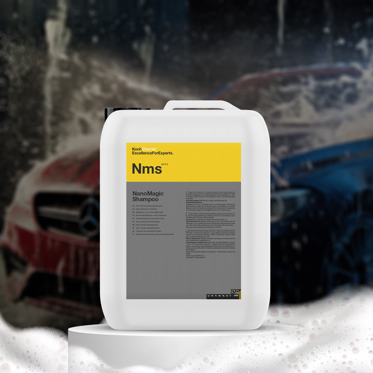 NanoMagic Shampoo container