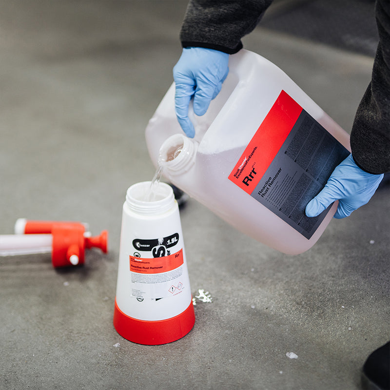 Koch Chemie Reactive Rust Remover 11 Kg, effective rust remover with reactive agents and high-performance detergents for stubborn stains.