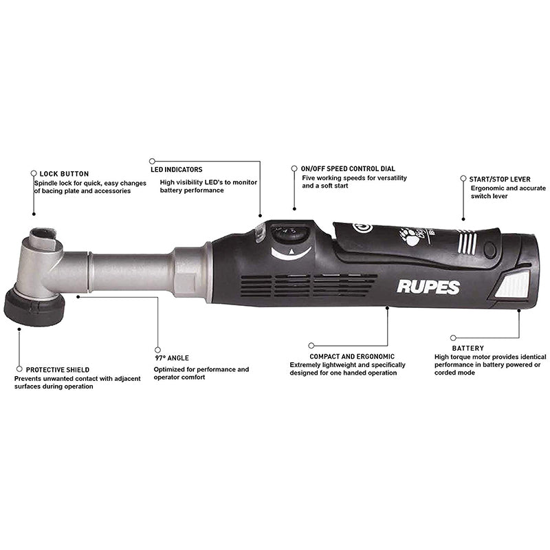 Rupes iBrid Long Neck DLX Kit