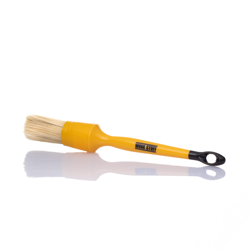 Work Stuff Classic Detailing Brush 30mm for prewash, rims, and interiors, designed with ergonomic grip and strong cleaning action.