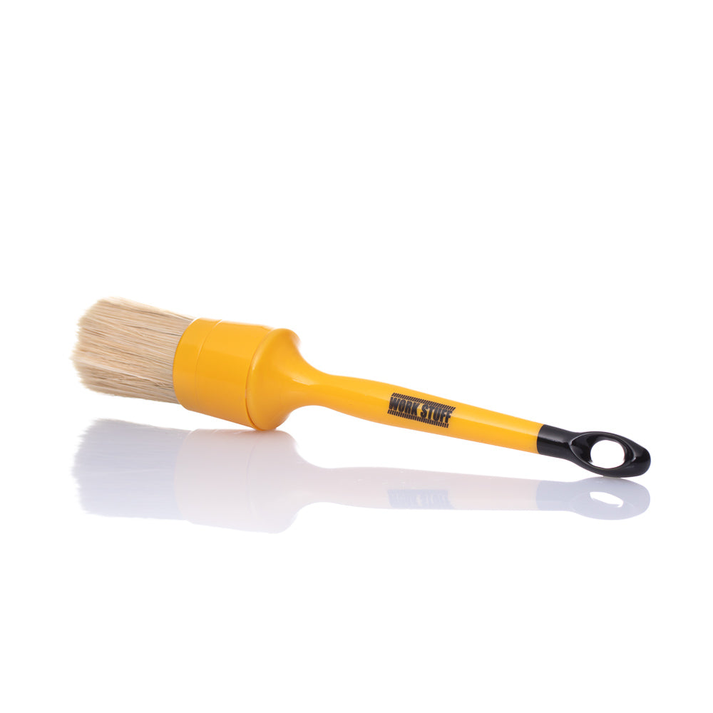 Work Stuff Detailing Brush Classic 40mm for precision car detailing. Sturdy plastic handle with soft yet effective bristles for a showroom-quality finish.