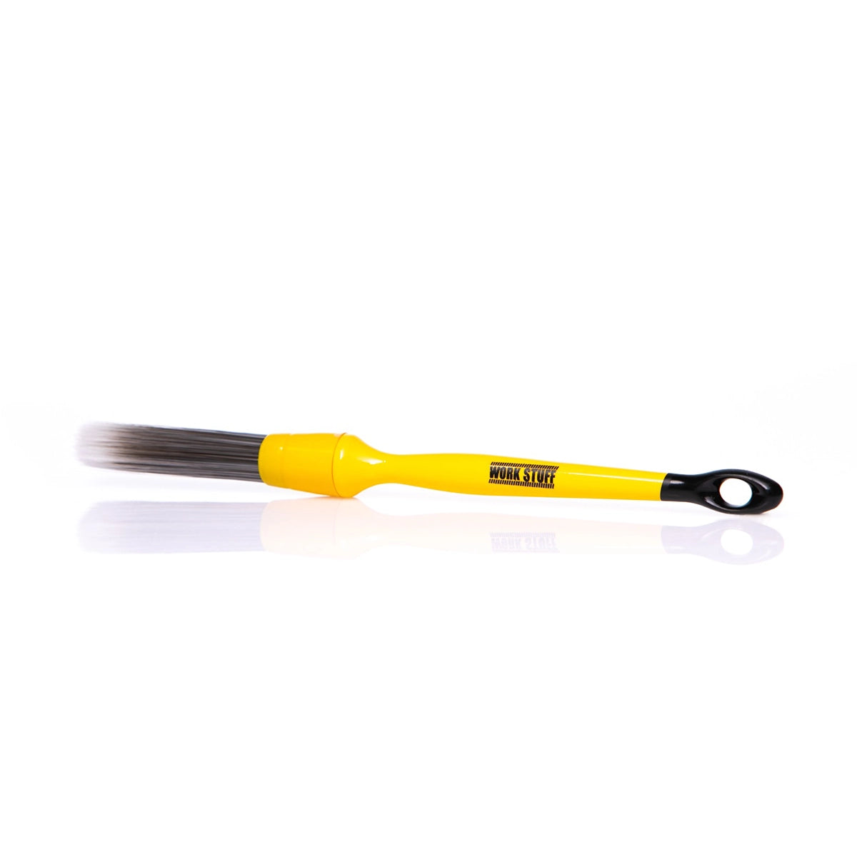 Work Stuff Detailing Brush Grey 16mm with soft synthetic bristles for safe pre-wash, rim cleaning, and interior detailing.