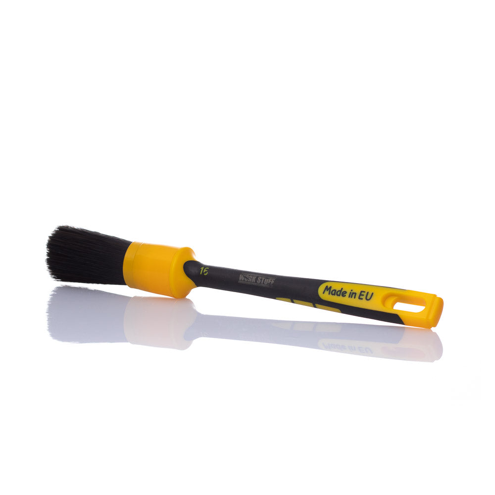 Work Stuff Detailing Brush 30mm with a durable rubber grip and soft bristles for scratch-free car detailing.