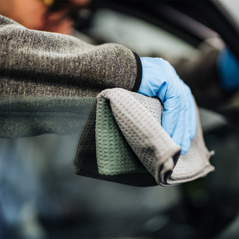 Koch Chemie Glass Cleaner 10L, easy-to-use spray formula, delivers a lustrous finish on glass and other smooth surfaces for a pristine look.