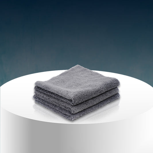 Poshlyf Microfiber Cloth Edgeless-Duo Type 40cm x 40cm Light Grey 380 GSM
