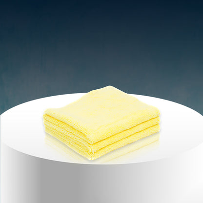 Poshlyf Microfiber Cloth Edgeless-Duo Type 40cm x 40cm Light Yellow 380 GSM