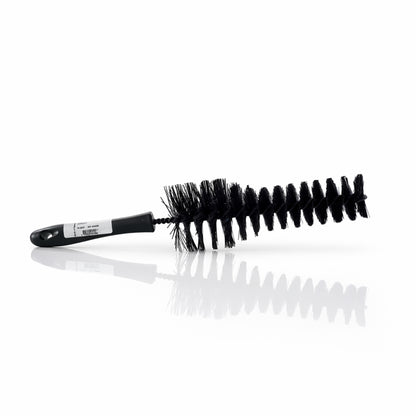 Koch Chemie Rim brush, galvanised thread brush horizontal view on white background