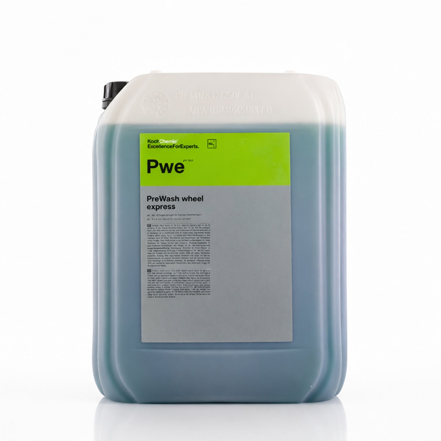 Koch Chemie PreWash Wheel Express 20L High-Performance Precleaner side left view on white background