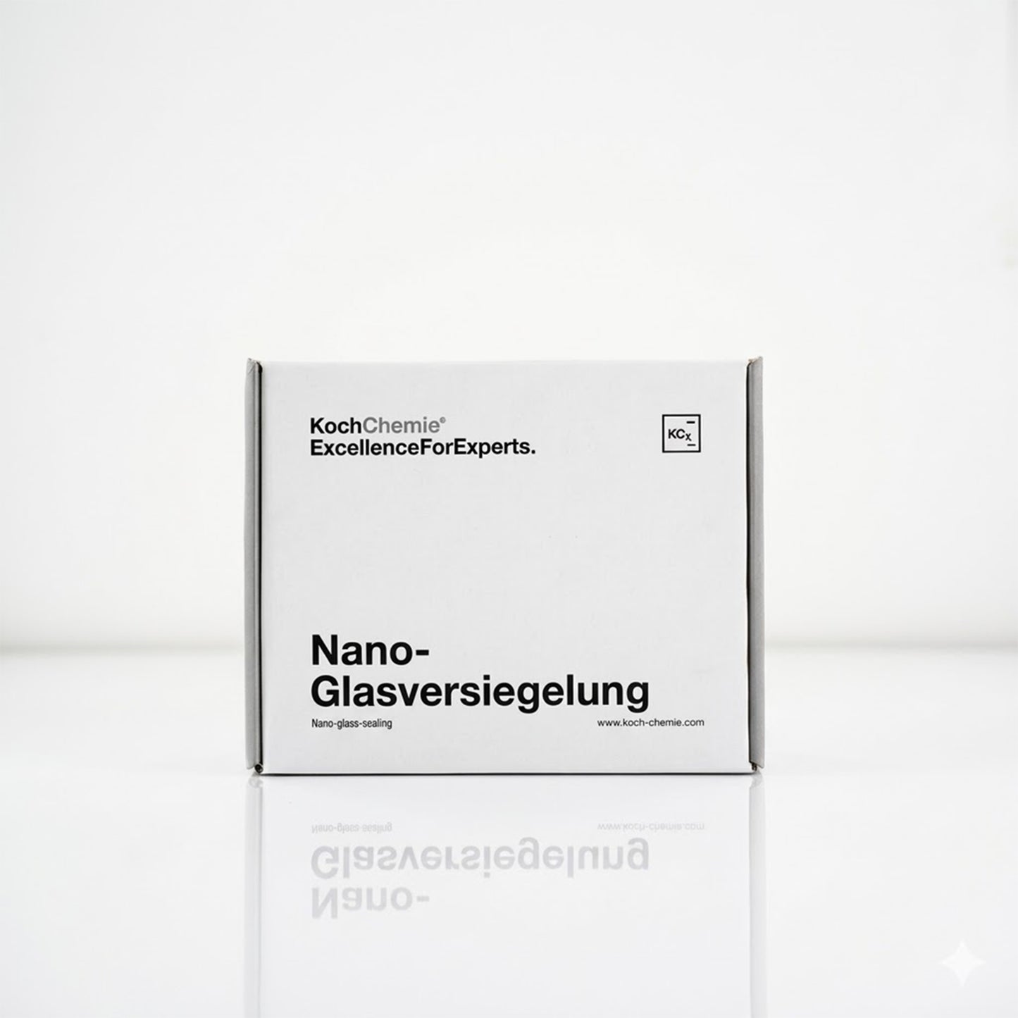 Koch chemie Nano Glasversiegelung 250ml Kit Glass Cleaners left side view on white background