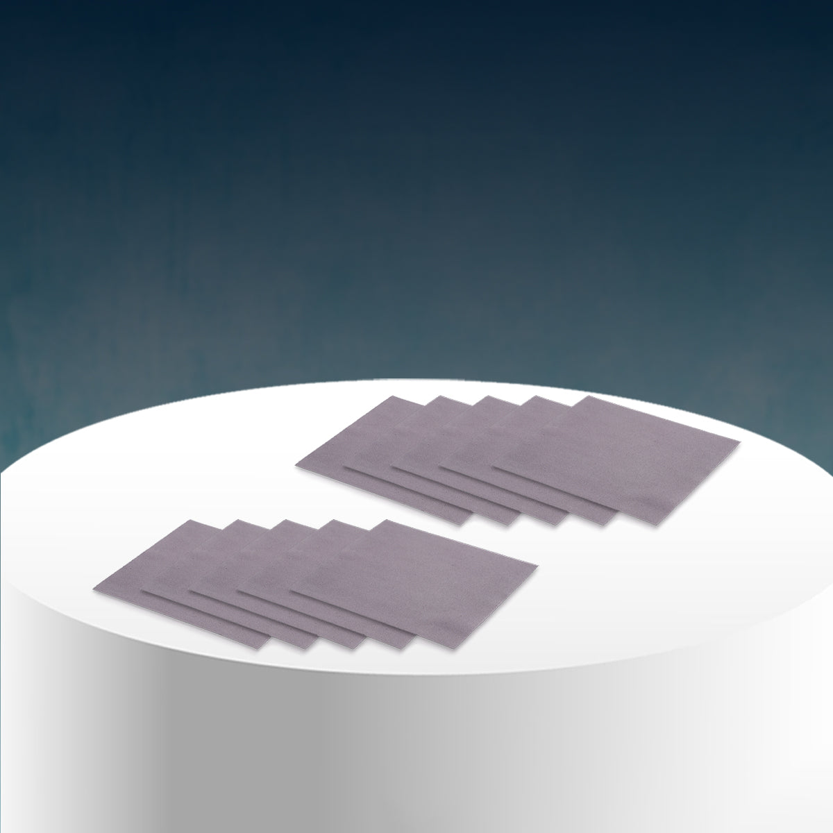 Poshlyf Applicator Cloth Grey 10 cm x 10 cm