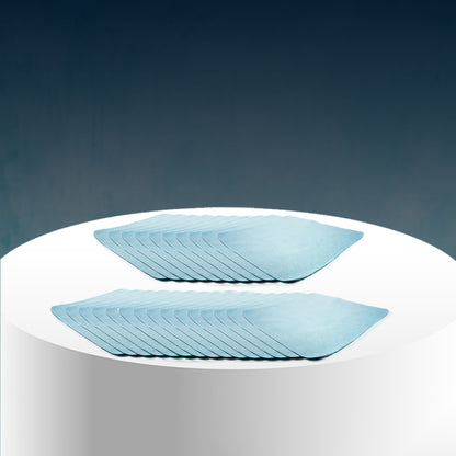 Poshlyf Applicator Cloth Light Blue/Green 10 cm x 10 cm