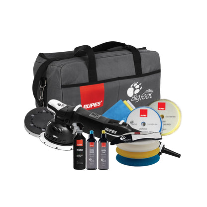 Rupes Bigfoot LH19E Rotary Polisher – Deluxe Kit