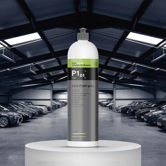 Koch Chemie Lack-Polish grün P1.01 finish polish 1 litre, ideal for enhancing paint gloss and providing long-lasting protection
