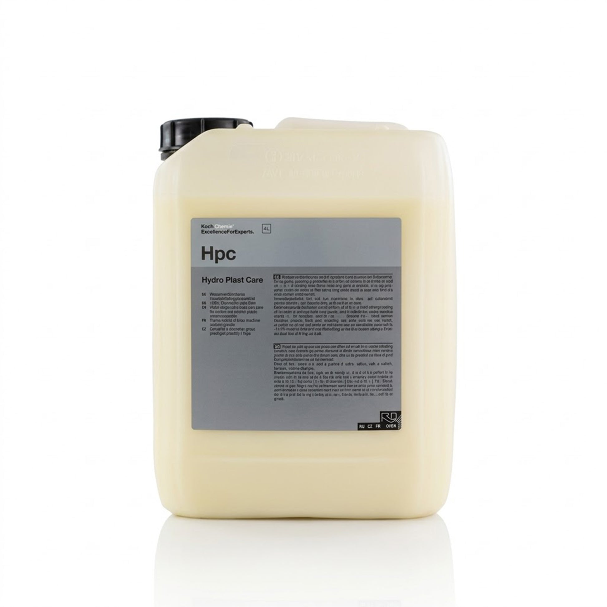 Koch Chemie Hydro Plast Care 5L Hydro Plast in side left view on white background