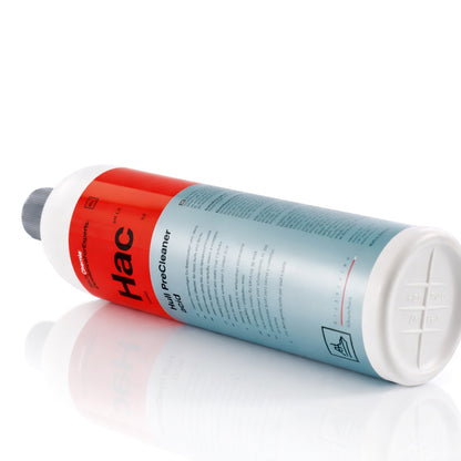 Koch Chemie Hull PreCleaner Acid Pre-Cleaner bottle down left view on white background