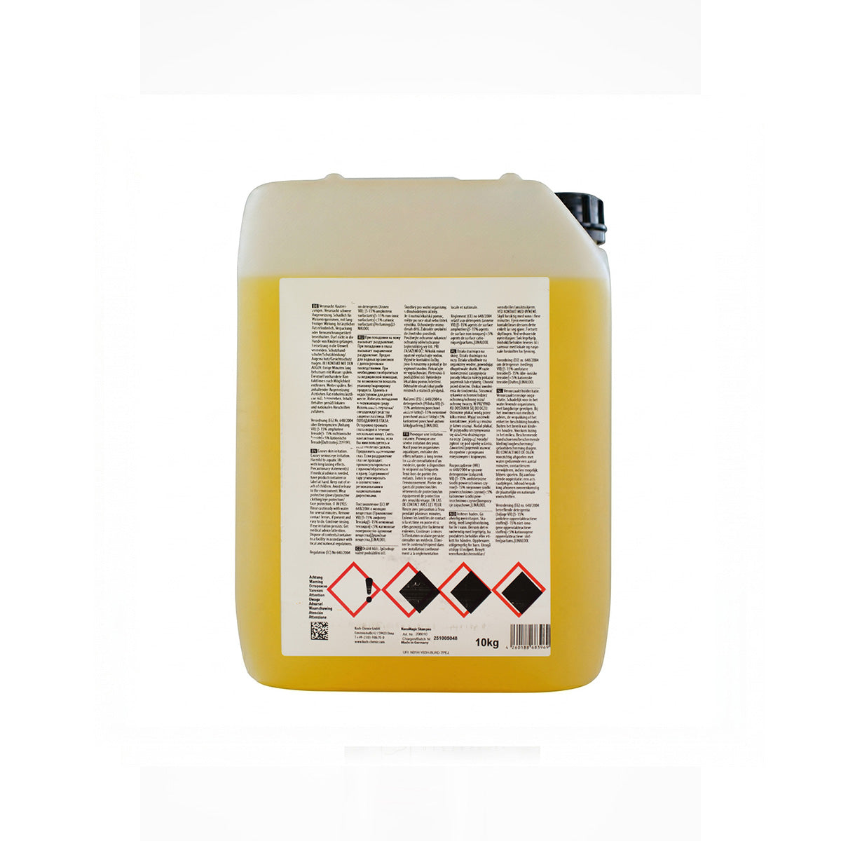 Koch Chemie Nano Magic Car Shampoo 10L on left side view white background