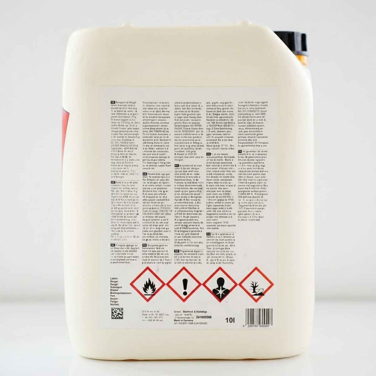 Koch Chemie Gummi Kunststoff & Vinylpflege 10L  Tyre Shine Tyre Shine right side view on white background