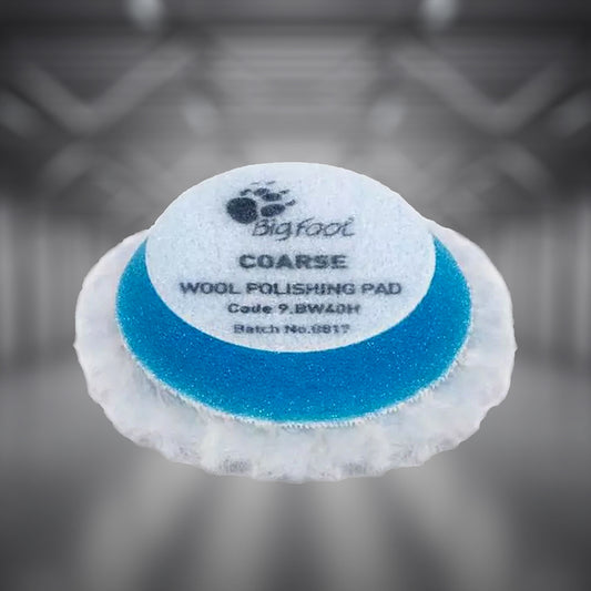 Rupes Coarse Blue Wool Compounding Pad 30/45 mm