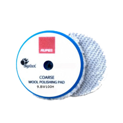 Rupes Coarse Blue Wool Compounding Pad 80/90 mm