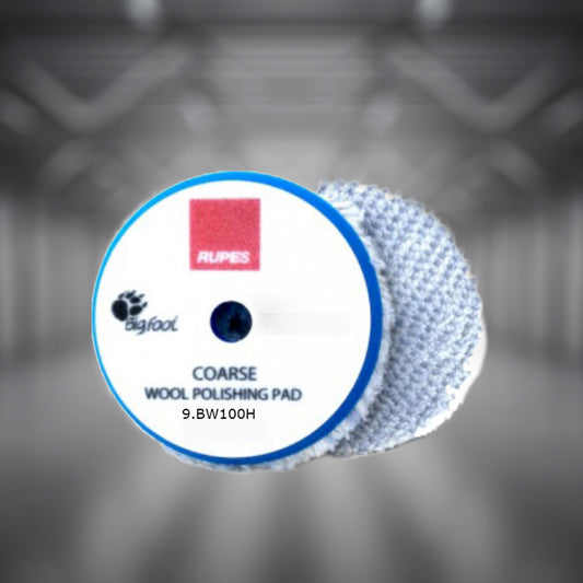 Rupes Coarse Blue Wool Compounding Pad 80/90 mm