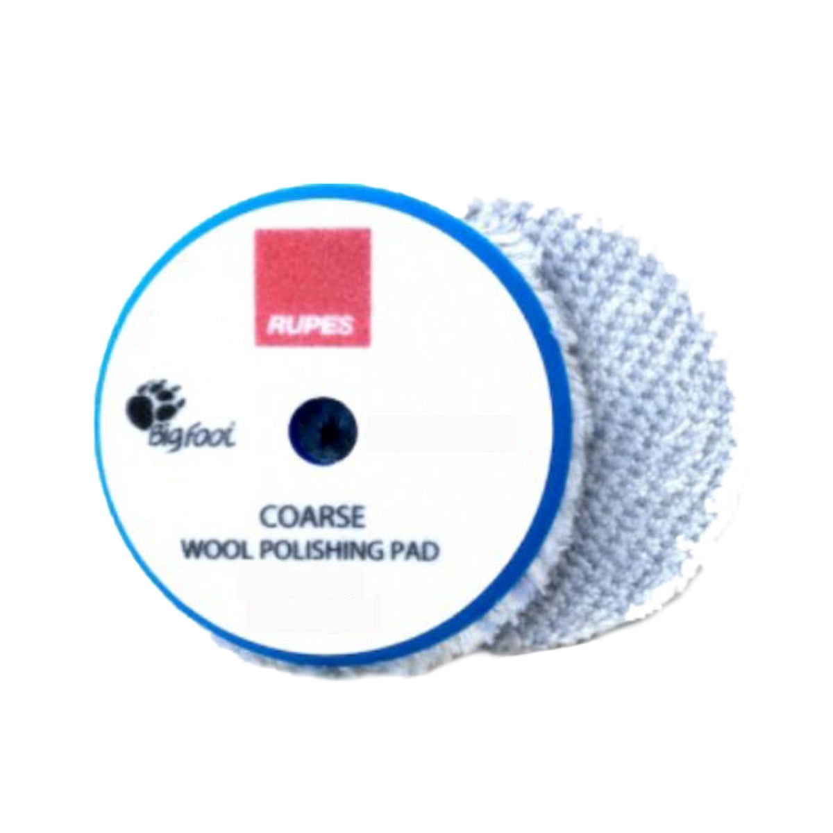 Rupes Coarse Blue Wool Compounding Pad 130/145 mm