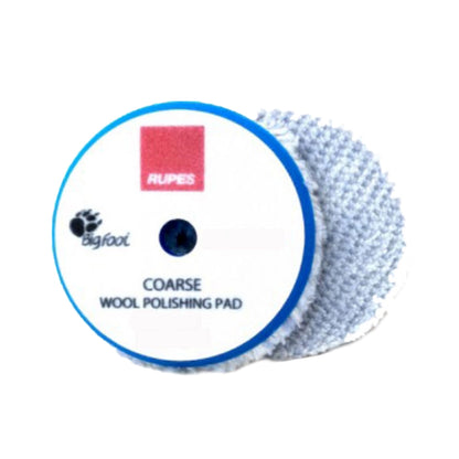 Rupes Coarse Blue Wool Compounding Pad 130/145 mm