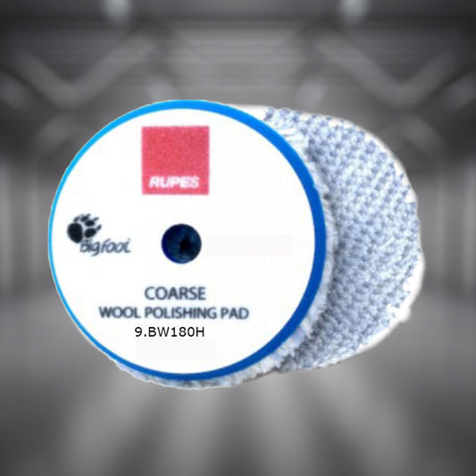 Rupes Coarse Blue Wool Cutting Pad 150/170 mm