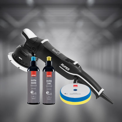RUPES LK 900E MILLE Gear-Driven Orbital Polisher – STN Kit