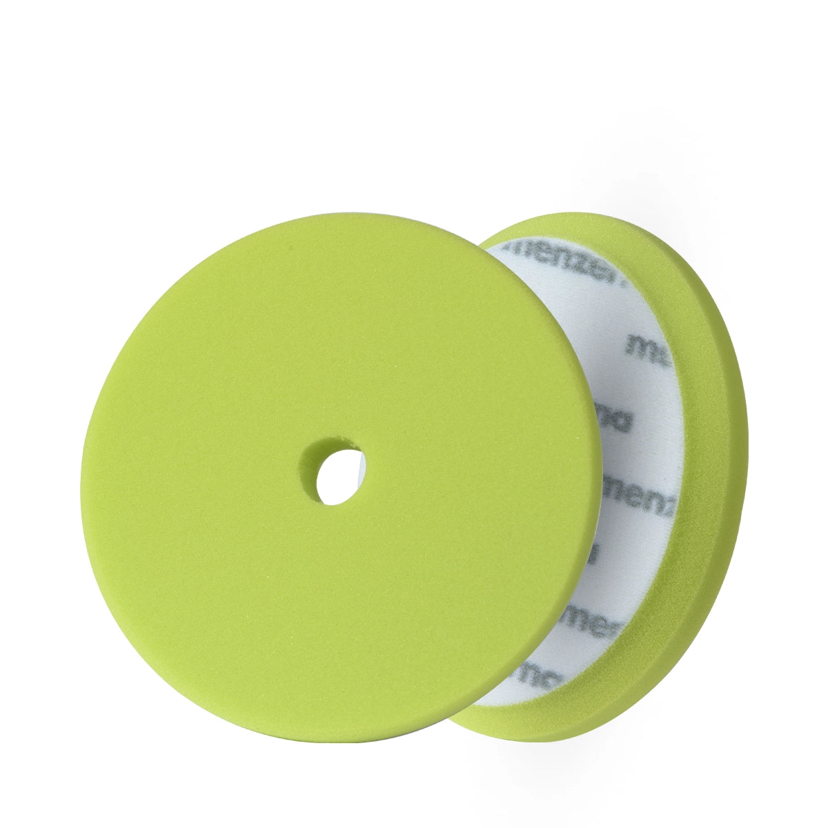 Menzerna Premium Green Soft Cut Foam Pad 180mm/7” with safety edge, ideal for rotary and orbital machines for smooth, high-quality detailing.