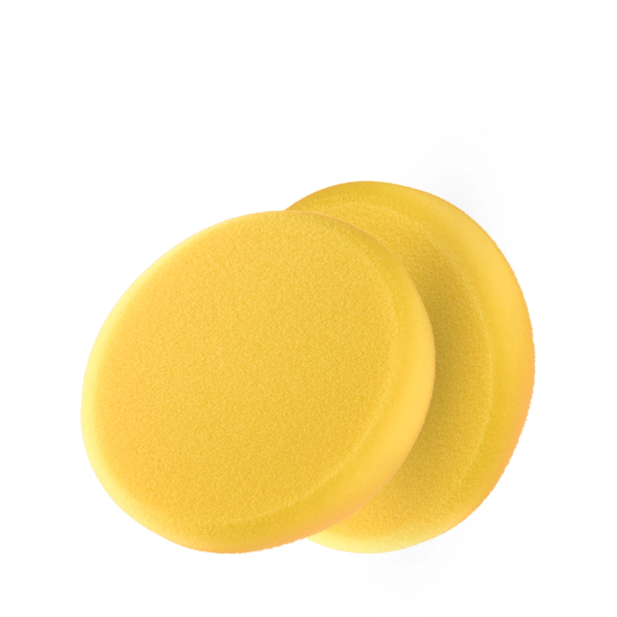 Yellow Menzerna Standard Medium Pad 150mm for polishing, ideal for removing holograms, swirls, and wet sanding marks up to 2500 grit.