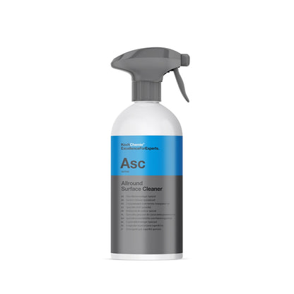 Koch Chemie Allround Surface Cleaner 500 ml, versatile cleaner with a streak-free finish, perfect for plastics and smooth surfaces.