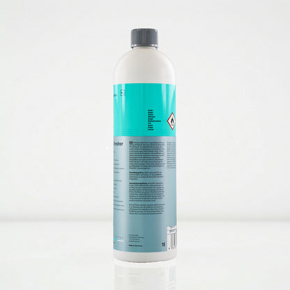 Koch Chemie Rubber Refresher 1L Rubber and Plastic Care left side view on gray background